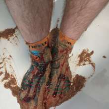 jamcustard22: Messy socks