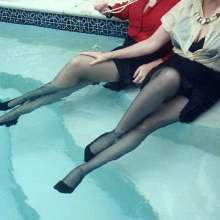 MadelineOasis: Missy and Madeline Lovingly Get Each Other Wet!