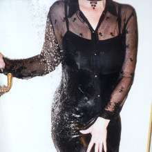 MadelineOasis: Business Suit and Evening Gown With a Garden Hose and Pool