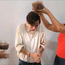RevSlymsford: cfnm WAM!  Ramon stripped and trashed by clothed Messy Ma and Ana