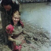MadelineOasis: Bride and Maid of Honor in a Texas Mud Hole!  Part 1