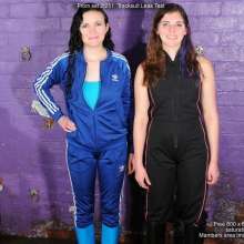 DungeonMasterOne: Tracksuit Leak Test: Maude and Honeysuckle, Nike vs Adidas!