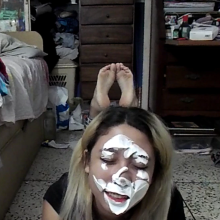 James And Cate Splat: Feet and mess pics