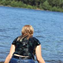 Perfectwetlook: Jeans in the Lake