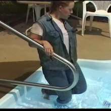 wamtec: AJ's Wet Denim Shoot
