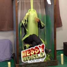 LiquidX: Apartment 19: Female Mechanic Slimed in Overalls