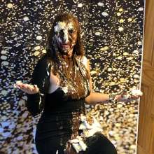 mrsbee: Mrs. Bee's Night at the Opera... not!  Some glam wam, though!