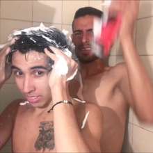 RevSlymsford: Carlos and New Boy Patrick In: Loving Sensual Shampoos