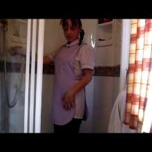 Cinqgirlracer: Cinqgirlracer Showers in Uniform