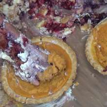 Jayce: happy feet friday!  messy, sweet, pies, cakes and feet nude W/ dixie!