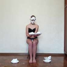 Top Messy Girls: Girl in a Bikini Gets a Pie in the Ass and in the Head