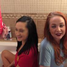 TheGungeZone: Kara and Bonnie's Messy Football Forfeit