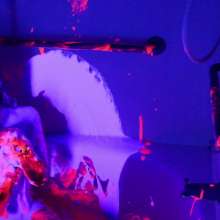 messyhot: Leda Uses Slime Foam and a Red Bull Can to Make a Mess