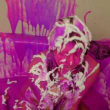 messyhot: Leda Uses Slime Foam and a Red Bull Can to Make a Mess