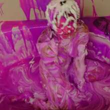 messyhot: Leda Uses Slime Foam and a Red Bull Can to Make a Mess