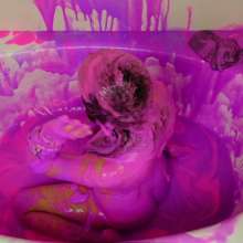 messyhot: Leda Uses Slime Foam and a Red Bull Can to Make a Mess