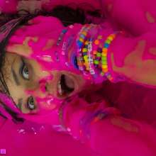 messyhot: Leda Uses Slime Foam and a Red Bull Can to Make a Mess