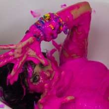 messyhot: Leda Uses Slime Foam and a Red Bull Can to Make a Mess