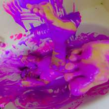 messyhot: Leda Uses Slime Foam and a Red Bull Can to Make a Mess