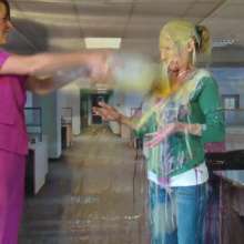 RevSlymsford: Ruby + Messy Jessie Office WAM Fight... Both Trashed