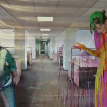 RevSlymsford: Ruby + Messy Jessie Office WAM Fight... Both Trashed