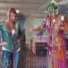 RevSlymsford: Ruby + Messy Jessie Office WAM Fight... Both Trashed