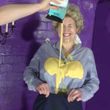 DungeonMasterOne: Messy Land Girls: Morgana and Scarlet drenched in mess!