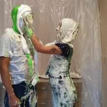 Cinqgirlracer: Mr and Mrs Messy Dice Game