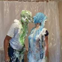 Cinqgirlracer: Mr and Mrs Messy Dice Game