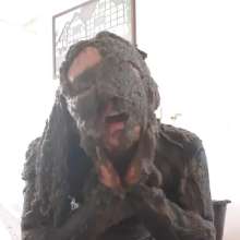 Cinqgirlracer: Muddy Wetsuit Filling