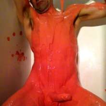 Dawamman: Naked Male Masturbates with Red Clay