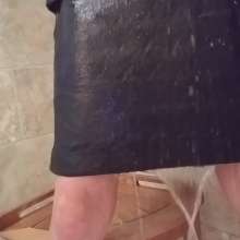 MadelineOasis: Black Business Suit Double Orgasm in Bath