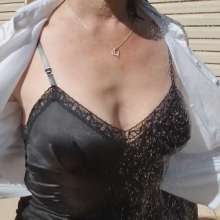 MadelineOasis: A Sharp Business Suit in Outdoor Shower