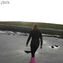 bootedbabes: Pink Hunters in Tidal Mud