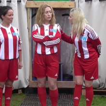 LiquidX: Rachel Slimed in Soccer Kit in 'The Destroyer'