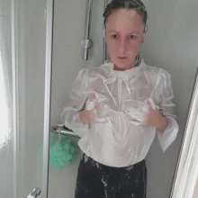 Cinqgirlracer: Satin Work Wear Shower