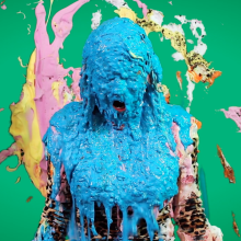 PieZone: Stunning New Model Gets Pulverized with Twenty Pies and Slime!