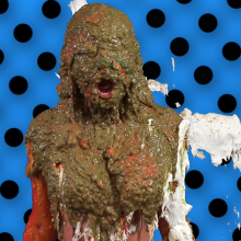 PieZone: Raver Girl Nigora Gets the Bubblegum Slop and Lime Green Goo (Pies, Too!)