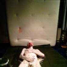 Dawamman: Solo Male Covered in Custard Just Stroking