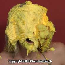 SlapstickStuff: Samantha Auditions in Hose, Tiny Dress, Cakes, Slime and Pies!