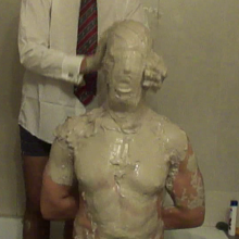 Waltercreamed: Hi!  If you enjoy watching a muscle guy totally covered.