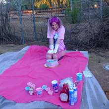 messyhot: Zaturn's Messy Birthday Safari