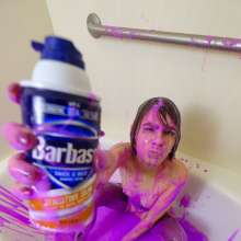 messyhot: Ziva Fey Squeals over Being Slimed and Foamed