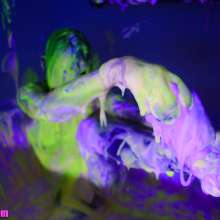 messyhot: Ziva Fey Squeals over Being Slimed and Foamed