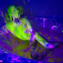 messyhot: Ziva Fey Squeals over Being Slimed and Foamed