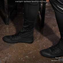 DungeonMasterOne: Sportswear Sploshing in tight workout pants with Friday and Felicity!