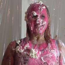 RevSlymsford: Cheerleader, Schoolgirl and Teacher In Co-ed Messy Piefight