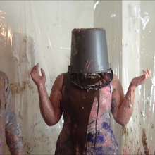 RevSlymsford: Cheerleader, Schoolgirl and Teacher In Co-ed Messy Piefight