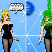 rtgdes1gner: "Black Canary" Slimed!