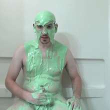 mhop: Green Slimed for the Mystery Wall of Prizes!